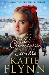 Book cover of A Christmas Candle by Katie Flynn