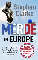 Book cover of Merde in Europe by Stephen Clarke