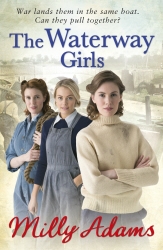 Book cover of The Waterway Girls by Milly Adams