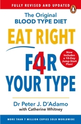 Book cover of Eat Right 4 Your Type by Peter D'Adamo