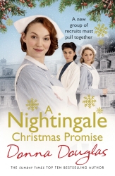 Book cover of A Nightingale Christmas Promise by Donna Douglas