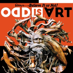 Book cover of Ripley’s Odd Is Art by Ripley