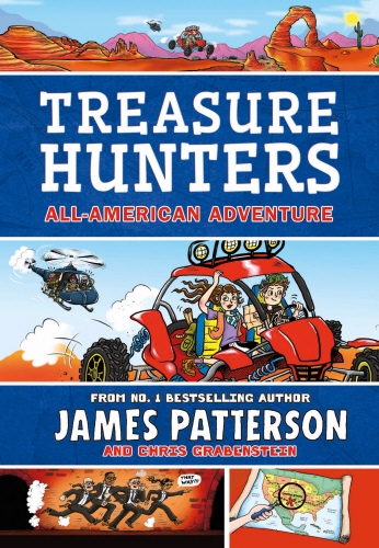 Book cover of Treasure Hunters: All-American Adventure by James Patterson