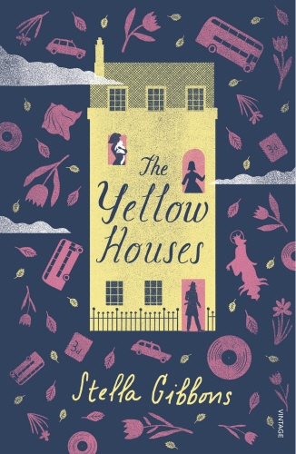 Book cover of The Yellow Houses by Stella Gibbons