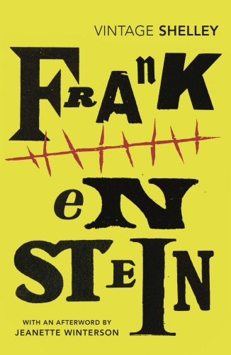 Book cover of Frankenstein by Mary Shelley