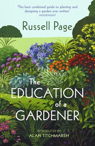 Book cover of The Education of a Gardener by Russell Page