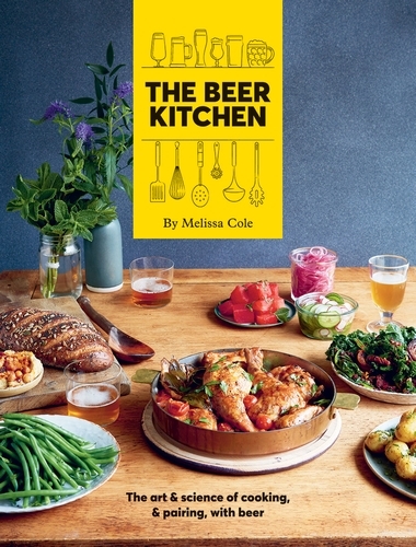 Book cover of The Beer Kitchen by Melissa Cole