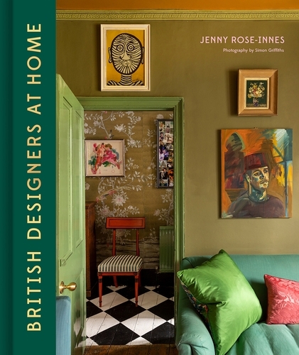Book cover of British Designers At Home by Jenny Rose-Innes