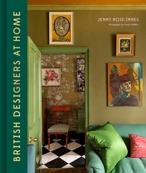 Book cover of British Designers At Home by Jenny Rose-Innes