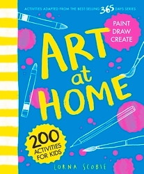 Book cover of Art at Home by Lorna Scobie
