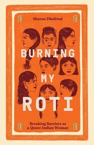 Book cover of Burning My Roti by Sharan Dhaliwal