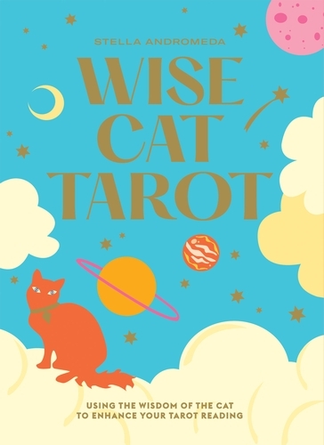 Book cover of Wise Cat Tarot by Stella Andromeda
