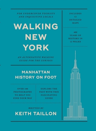 Book cover of Walking New York by Keith Taillon
