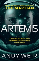 Book cover of Artemis by Andy Weir