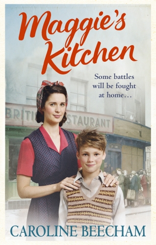 Book cover of Maggie's Kitchen by Caroline Beecham