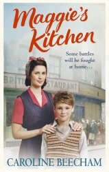 Book cover of Maggie's Kitchen by Caroline Beecham
