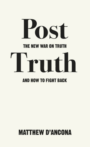 Book cover of Post-Truth by Matthew d'Ancona