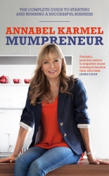 Book cover of Mumpreneur by Annabel Karmel