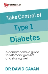 Book cover of Take Control of Type 1 Diabetes by David Cavan