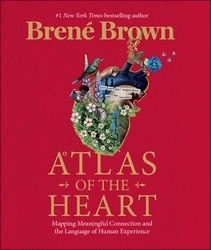 Book cover of Atlas of the Heart by Brené Brown
