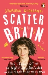Book cover of Scatter Brain by Shaparak Khorsandi
