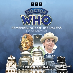 Book cover of Doctor Who: Remembrance of the Daleks by Ben Aaronovitch