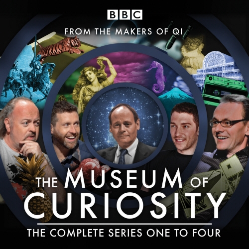 Book cover of The Museum of Curiosity: Series 1-4 by John Lloyd, Dan Schreiber, Richard Turner