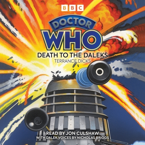 Book cover of Doctor Who: Death to the Daleks by Terrance Dicks