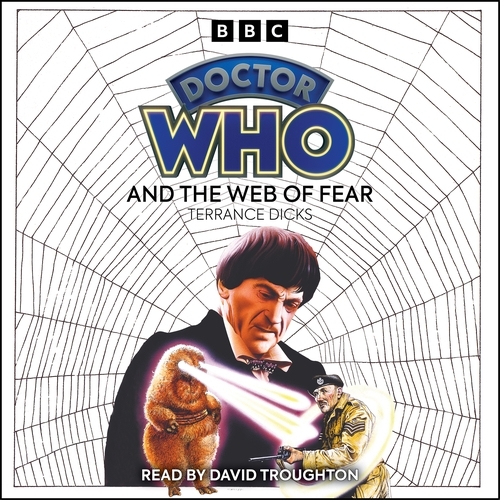 Book cover of Doctor Who and the Web of Fear by Terrance Dicks