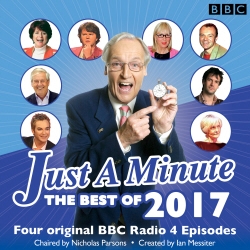 Book cover of Just a Minute: Best of 2017 by BBC Radio Comedy