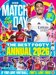 Book cover of Match of the Day Annual 2026 by Match of the Day Magazine