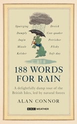 Book cover of 188 Words for Rain by Alan Connor