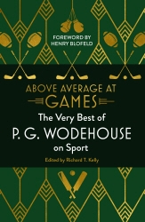 Book cover of Above Average at Games by P.G. Wodehouse