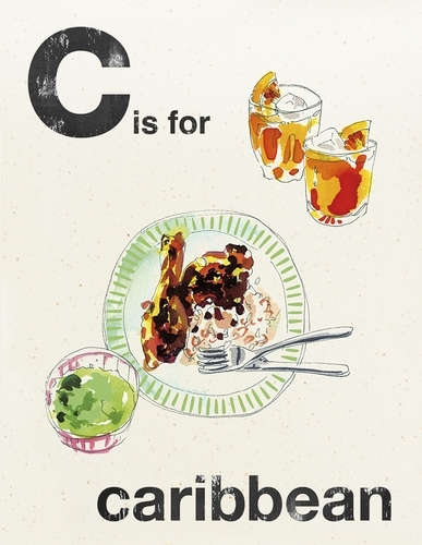 Book cover of Alphabet Cooking: C is for Caribbean by Quadrille