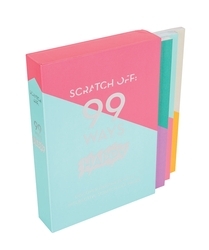 Book cover of Scratch Off: 99 Ways Happy by Quadrille