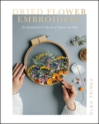 Book cover of Dried Flower Embroidery by Olga Prinku