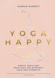 Book cover of Yoga Happy by Hannah Barrett