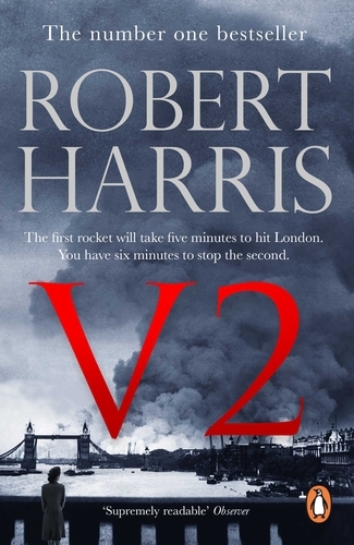 Book cover of V2 by Robert Harris