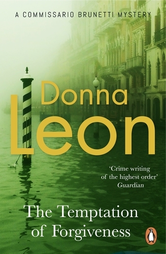 Book cover of The Temptation of Forgiveness by Donna Leon