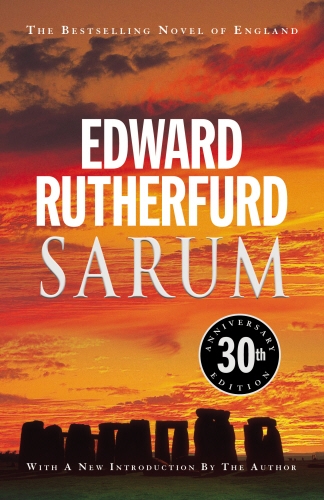 Book cover of Sarum by Edward Rutherfurd