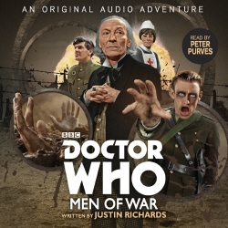 Book cover of Doctor Who: Men of War by Justin Richards