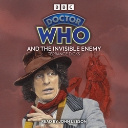 Book cover of Doctor Who and the Invisible Enemy by Terrance Dicks