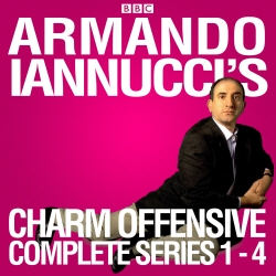 Book cover of Armando Iannucci's Charm Offensive: Series 1-4 by Armando Iannucci