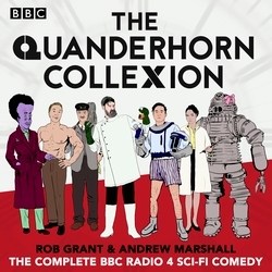 Book cover of The Quanderhorn Collexion by Rob Grant, Andrew Marshall