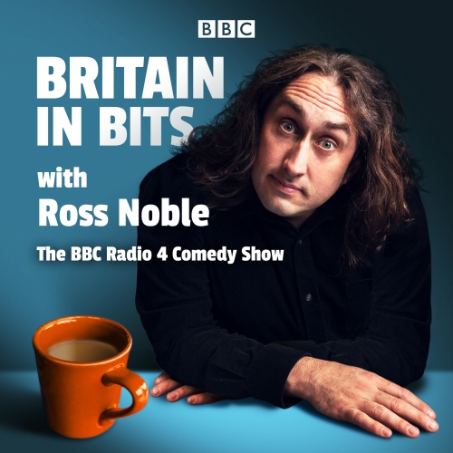 Book cover of Britain in Bits with Ross Noble by Ross Noble