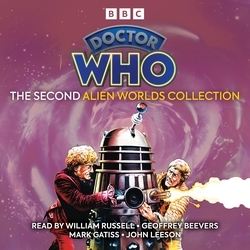 Book cover of The Second Alien Worlds Collection by Nigel Robinson, Malcolm Hulke, Terrance Dicks, David Fisher