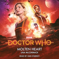 Book cover of Doctor Who: Molten Heart by Una McCormack