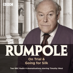 Book cover of Rumpole: On Trial & Going for Silk by John Mortimer