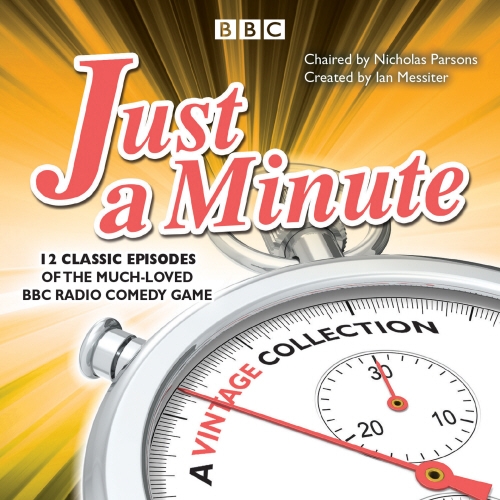 Book cover of Just a Minute: A Vintage Collection by BBC Radio Comedy