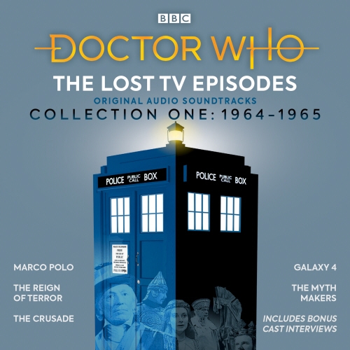 Book cover of Doctor Who: The Lost TV Episodes Collection One 1964-1965 by John Lucarotti, Dennis Spooner, David Whitaker, William Emms, Donald Cotton